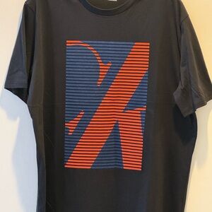 Calvin Klein Graphic Black and Orange Men's T-Shirt